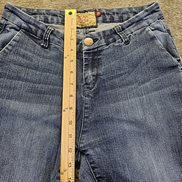 Dear John Bootcut Jeans Womens Size 28 American Standard Modern Luxury Stretch - Picture 9 of 10